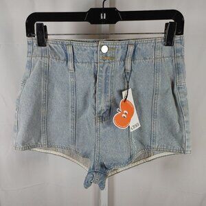 NWT Cider Size S Blue Denim Jean Shorts For Womens